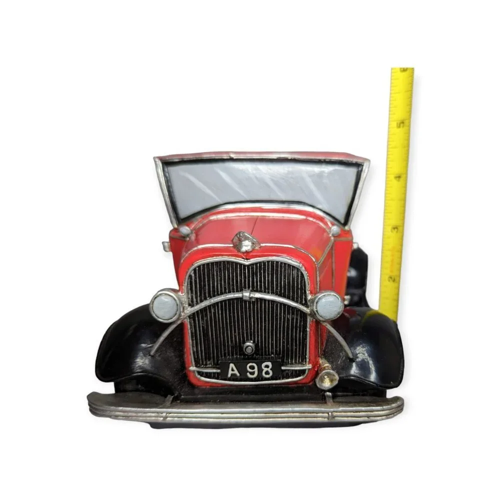 Burton & Burton Red Car Planter with Rumble Seat